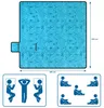 Picknickdecke, Stranddecke - Campingmatte BILBAO 200x200 cm Produktbild-Vorschau 13