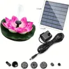 Solar-Springbrunnen Lotus, Solarpumpe 1,2W Solar-Teichpumpe Produktbild-Vorschau 7