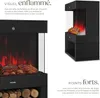 Cheminée électrique - noir Voir les images du produit 3