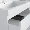 LOMAZOO Badezimmermöbel - Glänzend Weiß - Badmöbel - 80cm Produktbild-Vorschau 8