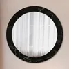Spiegel Rund mit Aufdruck - Wandspiegel Design Wandmontage Produktbild-Vorschau 1