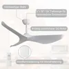 Sofucor Deckenventilator, DC, 96.5cm, drei Flügel, ohne Produktbild-Vorschau 3