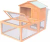 vidaXL Clapier en bois pour petits animaux/lapins Voir les images du produit 9