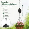 2er Pflanzenaufhängung mit Seilzug Pflanzenhaken 160cm Produktbild-Vorschau 3