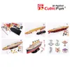 Titanic 3D puzzle - 113 dielikov Náhľad obrázku produktu 13