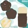 Fillikid Winterfußsack Lammfellfußsack für Kinderwagen Produktbild-Vorschau 6