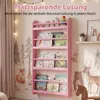 KOMFOTTEU, libreria a muro per bambini, scaffale a parete Anteprima dell’immagine prodotto 2