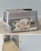 Feandrea Edelstahl Katzenklo, XL, Katzentoilette mit Produktbild-Vorschau 6