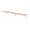 Étagère pliante/rehausse Maclean couleur bois clair 100x20 Voir les images du produit 4
