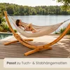 XXL Hängemattengestell 325 cm Holz - Outdoor Ständer für 2 Produktbild-Vorschau 12