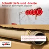Grafner® Profi Mauernutfräse, kraftvolle 1800 Watt mit 8000 Produktbild-Vorschau 4