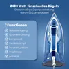 Clatronic DB 3706 Bügeleisen/Dampfbügeleisen Blau-Weiss Produktbild-Vorschau 15