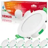 6x LED Einbaustrahler VENUS Weiß 7W Dimmbar IP44 für Bad – Produktbild-Vorschau 2