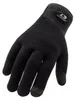 Thermo-Winterhandschuhe Unisex M Schwarz Wasserdicht Wolle Produktbild-Vorschau 1