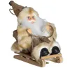 Weihnachtsmann 18cm, 4er Set, 4 Designs Dekofigur Produktbild-Vorschau 4