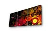 Opviq, 3P3040CS- CLA3607, Bunt, Wanduhren, 96 x 40 cm, 100% Produktbild-Vorschau 3
