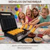 Sticks Waffeleisen Gusto mit Wechselplatten Productafbeelding-voorbeeld 6