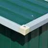 vidaXL Gerätehaus 257x298x178 cm Metall Grün Produktbild-Vorschau 12