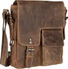Greenburry Umhängetasche Leder Herren Damen braun VINTAGE Produktbild-Vorschau 30