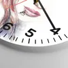 Wanduhr - Rund - Glasuhr - Dame perfekt Kleid Eleganz - Produktbild-Vorschau 5