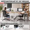 Bürostuhl ergonomisch, 90–110° Rückenlehne, 90° Armlehnen Produktbild-Vorschau 4