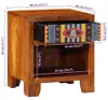 vidaXL Nachttisch 40x35x45 cm Massivholz Akazie Produktbild-Vorschau 7