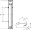 Konstruktionsband 3-teilig Ø 25,3 mm, Bandhöhe 160 mm, Produktbild-Vorschau 2