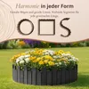 Floranica Beeteinfassung Rasenkante Holz  40 x 100 cm Produktbild-Vorschau 4