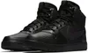 A pair of black Nike high-top sneakers. Produktbild-Vorschau
