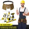 Werkzeuggürteltasche, Werkzeuggürtel Gürtel, Nageltasche, Produktbild-Vorschau 2