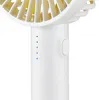 Close up of a white portable fan. Anteprima dell’immagine prodotto