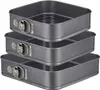 Tortiera 3 pezzi - cubo 24,26,28CM Anteprima dell’immagine prodotto 1