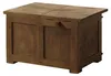 MASSIVMOEBEL24 Truhe Mango 76x51x46 braun lackiert RAILWAY Produktbild-Vorschau 10