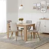 Homestyle4u čalúnené kreslo zlaté jedálenské kreslo sivé Náhľad obrázku produktu 5