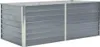 vidaXL Zvýšená posteľ 160 x 80 x 45 cm Pozinkovaná oceľ Náhľad obrázku produktu 4