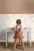 ESTAhome tapeta Toile de Jouy króliki zielony, różowy i Podgląd zdjęcia produktu 7