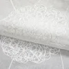 2er Set Vorhänge Bestickter Transparente Voile Gardinen mit Produktbild-Vorschau 2