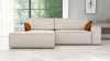 Ecksofa TOR mit Schlaffunktion. Farbe: Cream. Produktbild-Vorschau 1