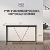 IvoQ Stoliki konsolowe - Zestaw 2 szt. - Czarny - Wąskie Podgląd zdjęcia produktu 2