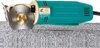 A close-up shot of an electric rotary cutter slicing through a textured fabric. Produktbild-Vorschau