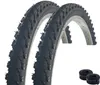 2 x VEE Rubber V185 26" Pneumatici per bicicletta Nero Anteprima dell’immagine prodotto 2