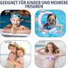 2 Stück Badekappe Kinder Jungen, Super Elastisch Kein Produktbild-Vorschau 4