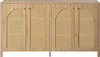 MODFU Bahut Scandinave 145×40×80 cm - 4 Portes en Bois et Voir les images du produit 7