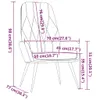 The Living Store Relaxsessel Dunkelgrau Samt Produktbild-Vorschau 9