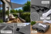 Heimtexland Sonnensegel Garten Terrasse Sonnenschutz Segel Produktbild-Vorschau 3