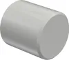 A 3D rendering of a cylindrical rod, likely a curtain rod end cap, presented on a white background. Produktbild-Vorschau