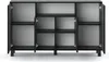 STIV Möbel | Commode 140x35x80 cm Gris Mat | 4 portes | Voir les images du produit 3