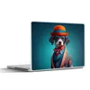 MuchoWow® Laptop Aufkleber Sticker Cover Hund - Jacke - Produktbild-Vorschau 1