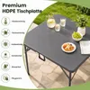 COSTWAY Klapptisch 86x86cm, Campingtisch klappbar, Produktbild-Vorschau 3
