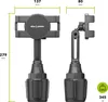 Uchwyt na tablet AlzaPower w uchwycie na kubek ACCH100 Podgląd zdjęcia produktu 3
